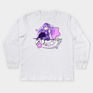 Osomatsu-san: Magical NEET Ichimatsu-chan Kids Long Sleeve T-Shirt